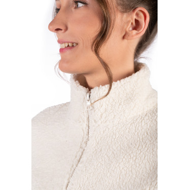 Chaqueta polar Cloud HKM Crema Beige