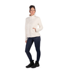 Chaqueta polar Cloud HKM Crema Beige