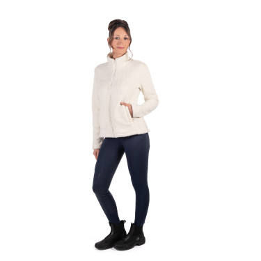 Chaqueta polar Cloud HKM Crema Beige