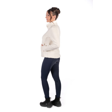Chaqueta polar Cloud HKM Crema Beige