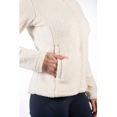 Chaqueta polar Cloud HKM Crema Beige