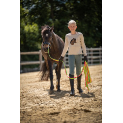 Línea de trabajo Rainbow HKM Multicolor Línea de trabajo Rainbow HKM Multicolor