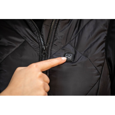 Chaleco térmico Slimline Style HKM Negro