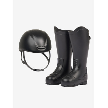 Botas y casco Toy Rider LeMieux Negro
