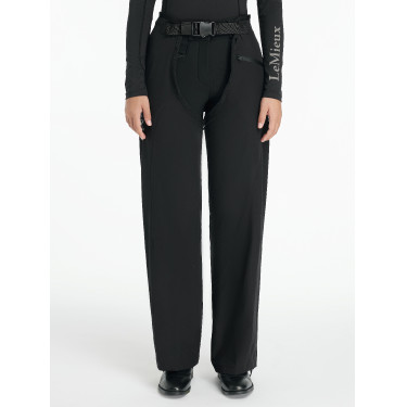 Polainas impermeables LeMieux Stormwear Young Rider Negro