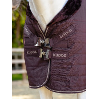 Manta de cuadra LeMieux Kudos Luxe forrada Ciruela damascena Violeta