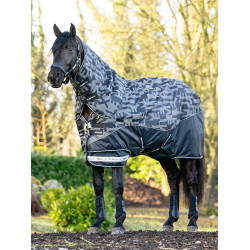 Manta exterior reflectante LeMieux 100 g Arika Negro