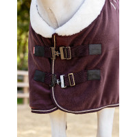 Manta polar LeMieux Luxe Ciruela damascena Violeta