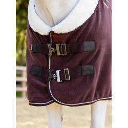 Manta polar LeMieux Luxe Ciruela damascena Violeta