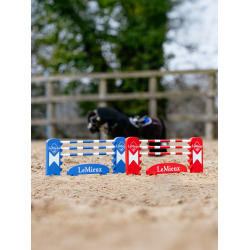 Conjunto de salto de obstáculos LeMieux Toy Pony Benetton / chile / blanco