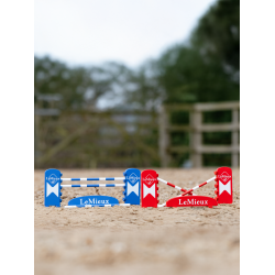 Conjunto de salto de obstáculos LeMieux Toy Pony Benetton / chile / blanco