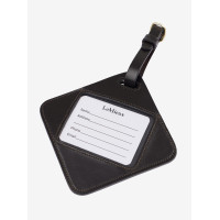 Etiqueta de equipaje de cuero LeMieux Castaño Marrón