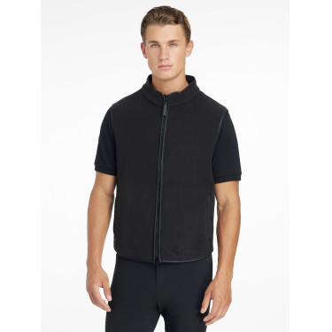 Chaleco polar sin mangas LeMieux para hombre Negro