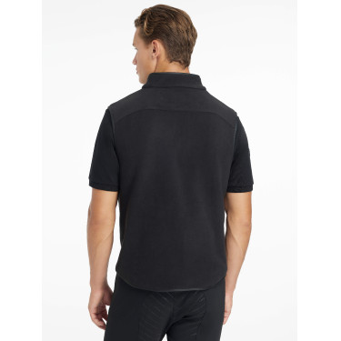 Chaleco polar sin mangas LeMieux para hombre Negro