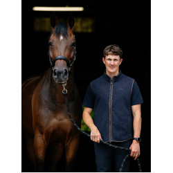 Chaleco polar sin mangas LeMieux para hombre Marino Azul marino