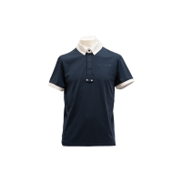 Polo de concurso Flags & Cup de manga corta para hombre San Remo Marino Azul marino Polo de concurso Flags & Cup de manga corta para hombre San Remo Marino Azul marino