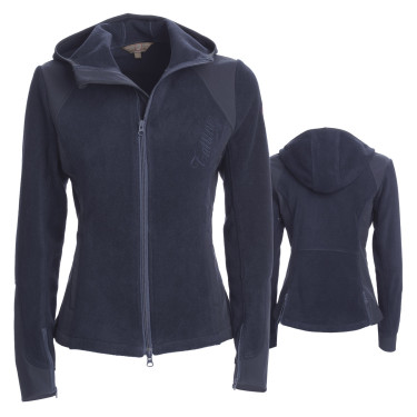 Chaqueta Tattini de mujer en forro polar y softshell Azul