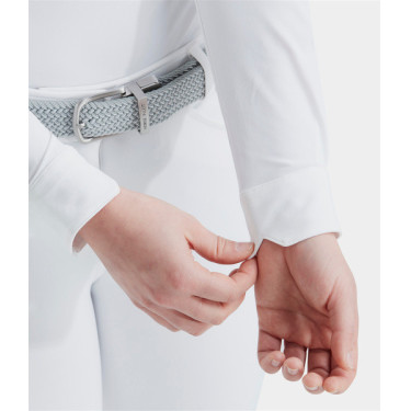 Camisa de mujer Horse Pilot de manga larga Aerolight Blanco Camisa de mujer Horse Pilot de manga larga Aerolight Blanco