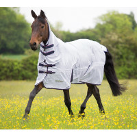 Manta combo anti-moscas Tempest Original Shires Blanco / NF Manta combo anti-moscas Tempest Original Shires Blanco / NF
