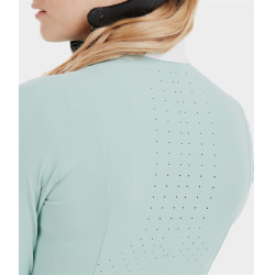 Camisa de mujer Horse Pilot de manga larga Aerolight Verde agua Azul