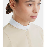 Camisa Horse Pilot de mujer de manga corta Aerolight Arena Amarillo
