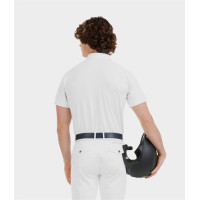 Camisa de concurso Horse Pilot de manga corta Aerolight para hombre Blanco Camisa de concurso Horse Pilot de manga corta Aerolight para hombre Blanco