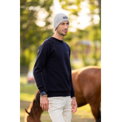 Gorro de equitación Horse Pilot de lana Gris viento