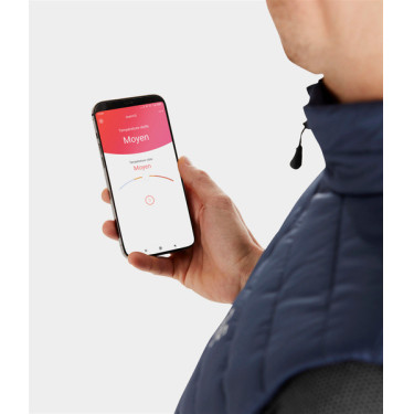 Chaleco de equitación sin mangas Horse Pilot calefactable E-Kelvin para hombre Marino Azul marino Chaleco de equitación sin mangas Horse Pilot calefactable E-Kelvin para hombre Marino Azul marino