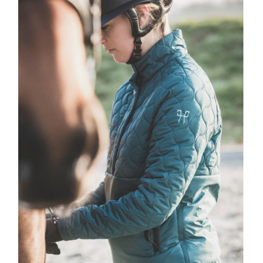 Chaqueta Horse Pilot High-Frequency mujer Verde marroquín Chaqueta Horse Pilot High-Frequency mujer Verde marroquín