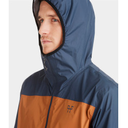 Chaqueta corta impermeable de equitación Raintech para hombre de Horse Pilot Marrón dorado Marr&amp;amp;amp;oacute;n