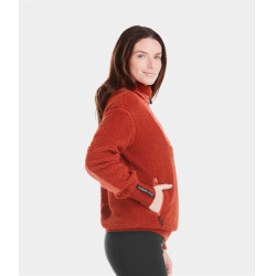 Chaqueta Sherpa Horse Pilot mujer Terracota Naranja
