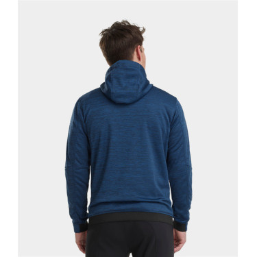 Sudadera con cremallera de equitación Horse Pilot hombre Tempest Marino Azul marino