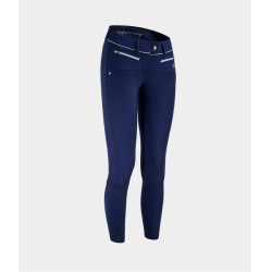Pantalón de equitación X-Balance Horse Pilot para mujer Marino Azul marino