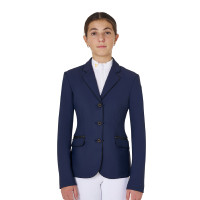 Chaqueta de concurso Equestro para niña en tejido técnico Scooter Beige