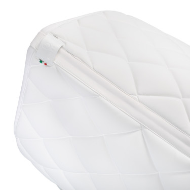 Alfombra de doma Equestro con logo en strass Blanco Alfombra de doma Equestro con logo en strass Blanco