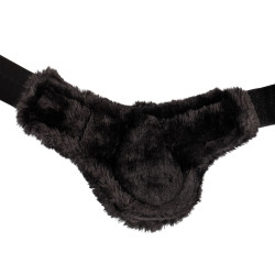 Protectores de menudillo Spider Man con borreguillo sintético Equestro Negro