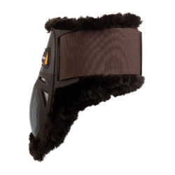 Protectores de menudillo Spider Man con borreguillo sintético Equestro Castaño Marr&amp;amp;amp;oacute;n