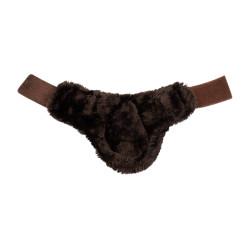 Protectores de menudillo Spider Man con borreguillo sintético Equestro Castaño Marr&amp;amp;amp;oacute;n