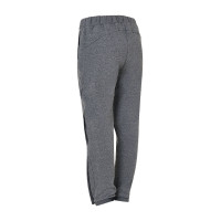 Pantalón tear-away para mujer con cremallera de largo completo Equestro Niebla gris Azul