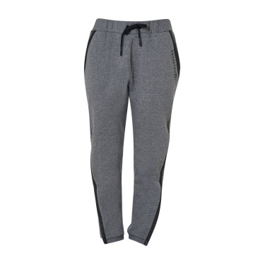 Pantalón tear-away para mujer con cremallera de largo completo Equestro Gris mezclado