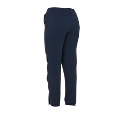 Pantalón tear-away para mujer con cremallera de largo completo Equestro Americana marina Azul marino