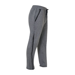 Pantalón tear-away para mujer con cremallera de largo completo Equestro Gris mezclado