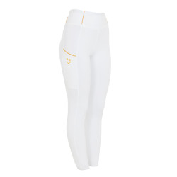 Legging para mujer con forro polar Equestro Blanco