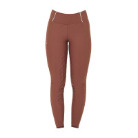 Legging para mujer con forro polar Equestro Americana marina Azul marino