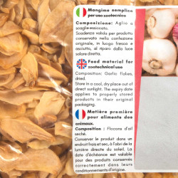 Copos de ajo Ama Garlic Umbria Equitación