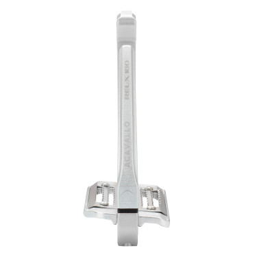 Estribos de seguridad Acavallo Rel-X 180 rama desmontable Aluminio Plata