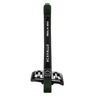 Estribos de seguridad Acavallo Rel-X 180 rama desmontable Caza verde