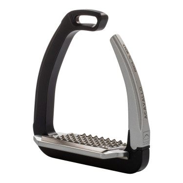 Estribos de seguridad Acavallo Rel-X 180 rama desmontable Negro