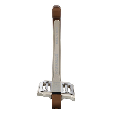 Estribos de seguridad Acavallo Rel-X 180 rama desmontable Marrón dorado Marr&amp;amp;amp;oacute;n