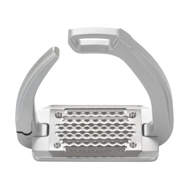 Estribos de seguridad Acavallo Rel-X 180 rama desmontable Aluminio Plata